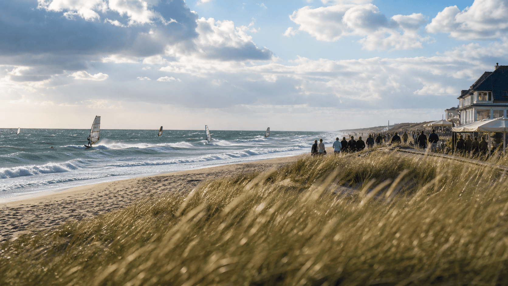 Windsurf World Cup Sylt am Brandenburger Strand in Westerland