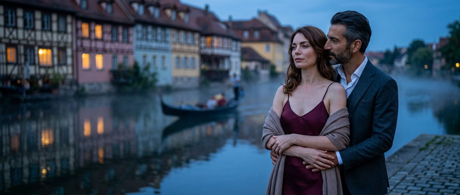 Abendspaziergang in Kleinvenedig Bamberg mit Capsai Escort Begleitung