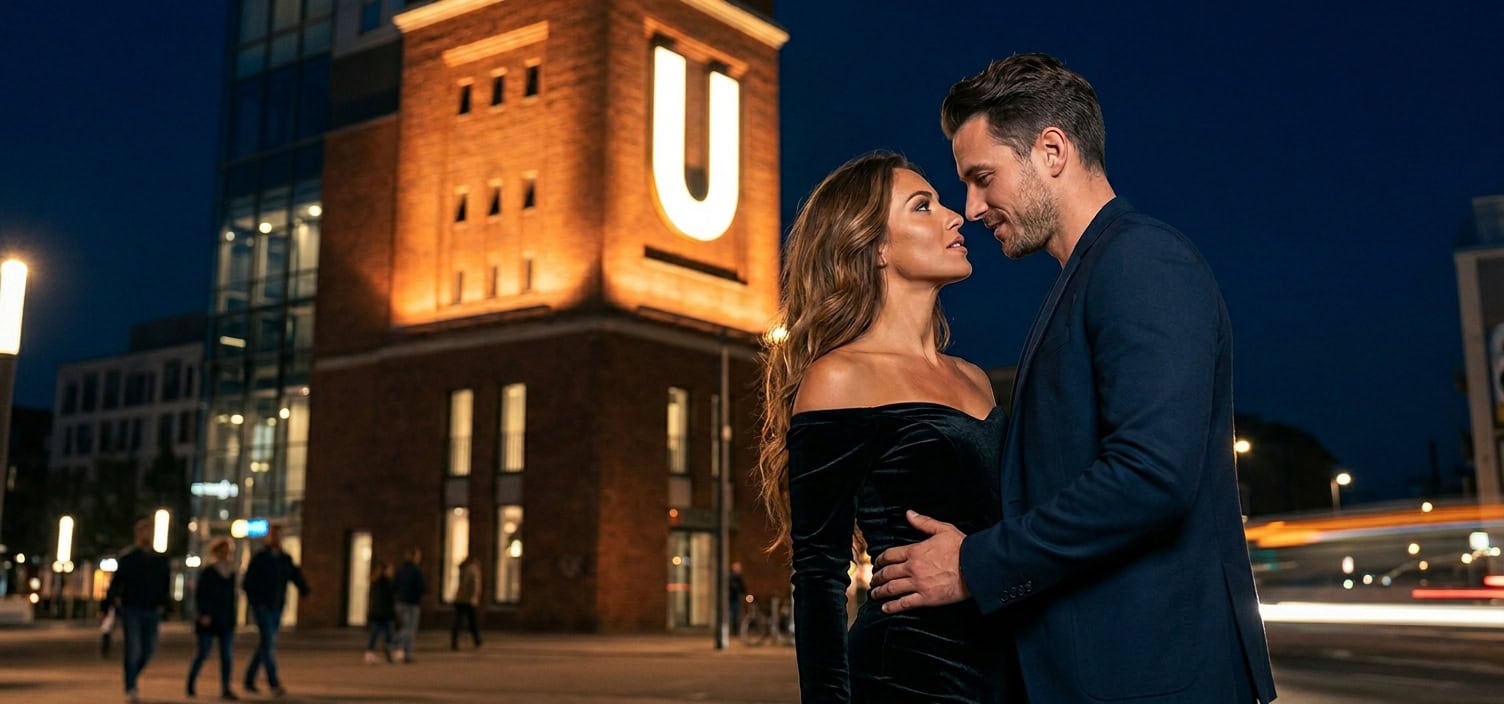 Escort Dortmund romantischer Abend am Dortmunder U mit Capsai Begleitung