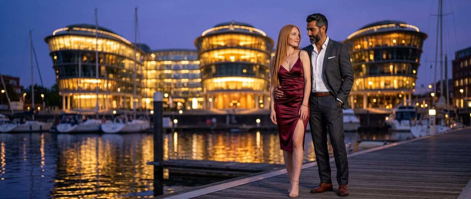 Escort Duisburg am Innenhafen mit Capsai Escort Begleitung