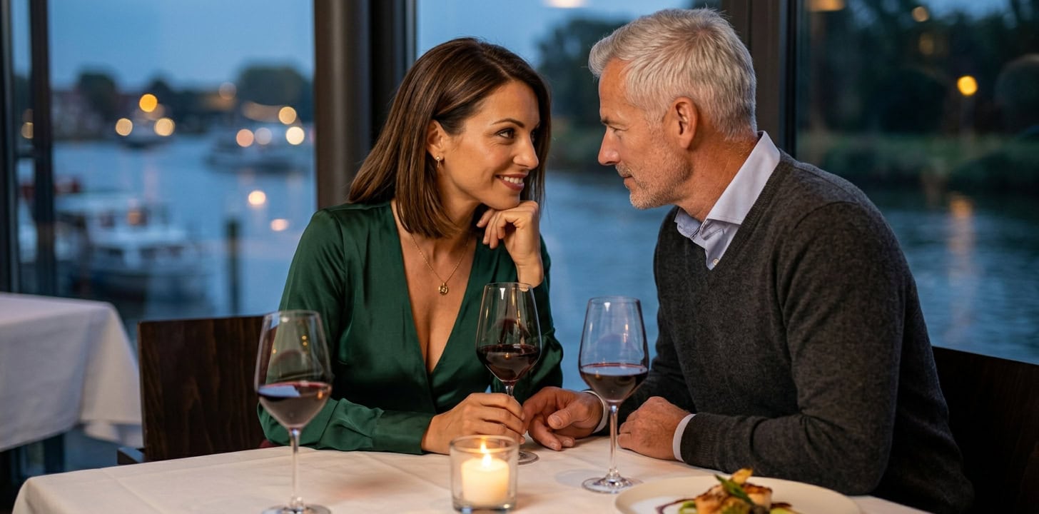 Romantisches Dinner in Lingen mit Capsai Escort Begleitung
