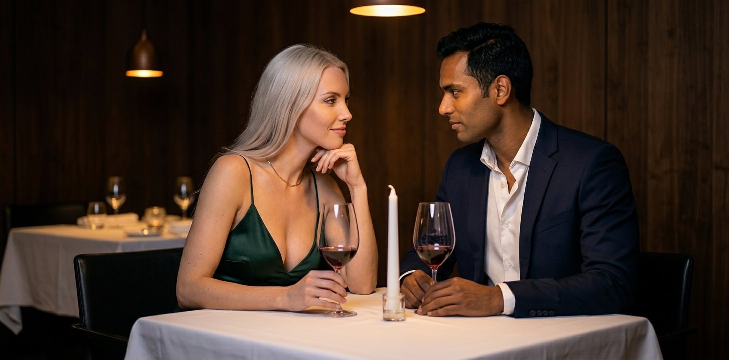 Romantisches Dinner in Oslo mit Capsai Escort Begleitung