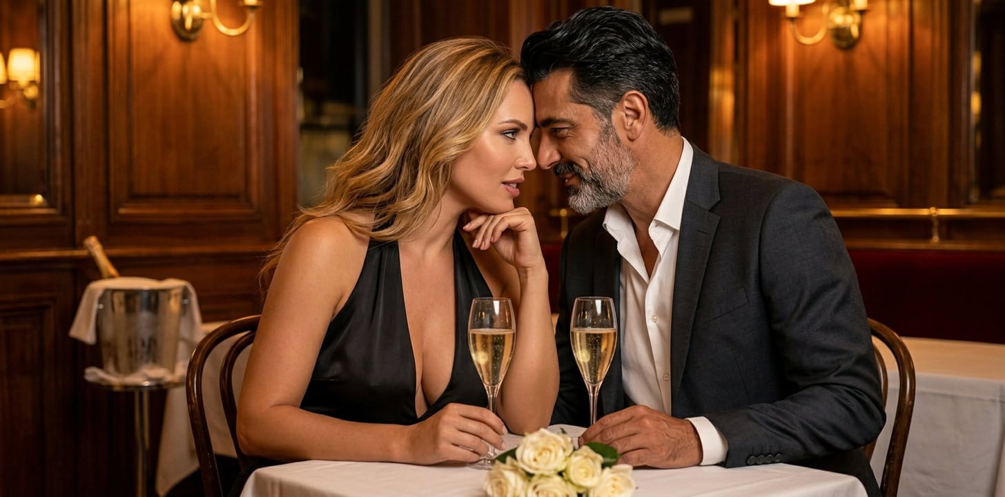 Romantisches Dinner in Paris mit Capsai Escort Begleitung