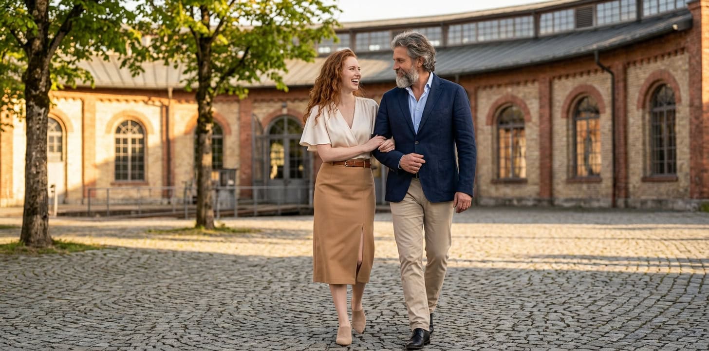 Romantischer Nachmittag am Lokschuppen Rosenheim mit Capsai Escort Begleitung